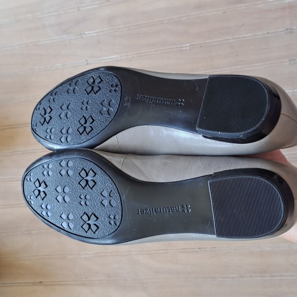 New Naturalizer Ballet Flats N5 Comfort Leather Tap Toe Round Toe Classy Appause - Picture 6 of 9